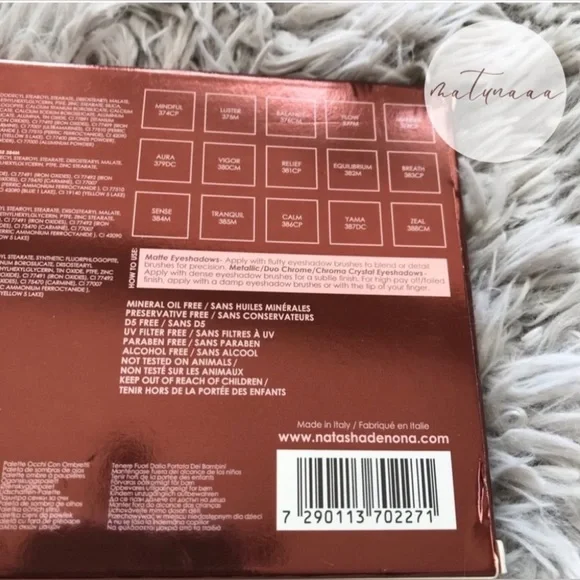 Natasha Denona Zendo Eyeshadow Palette